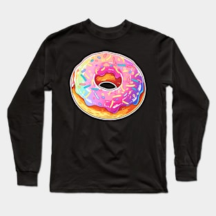 Rainbow Donut Long Sleeve T-Shirt